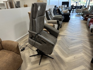 Fauteuil Silva 3 motorig met sta op Antraciet